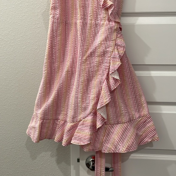 EUC Draper James Reba Flutter wrap dress - Picture 5 of 10